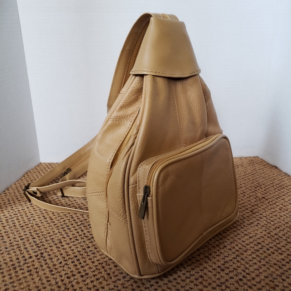 Handbags - Vegan Leather Backpack/Purse